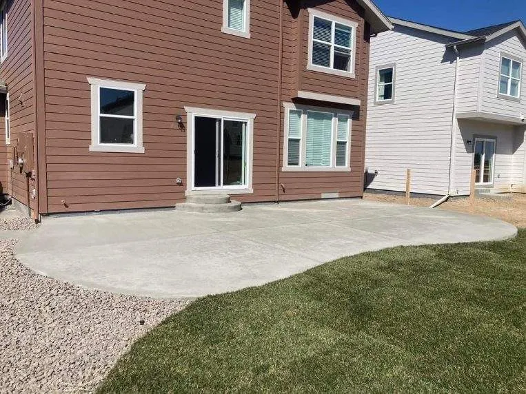 concrete flatwork installation